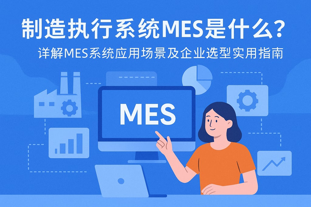 制造执行系统MES是什么？详解MES系统应用场景及企业选型实用指南