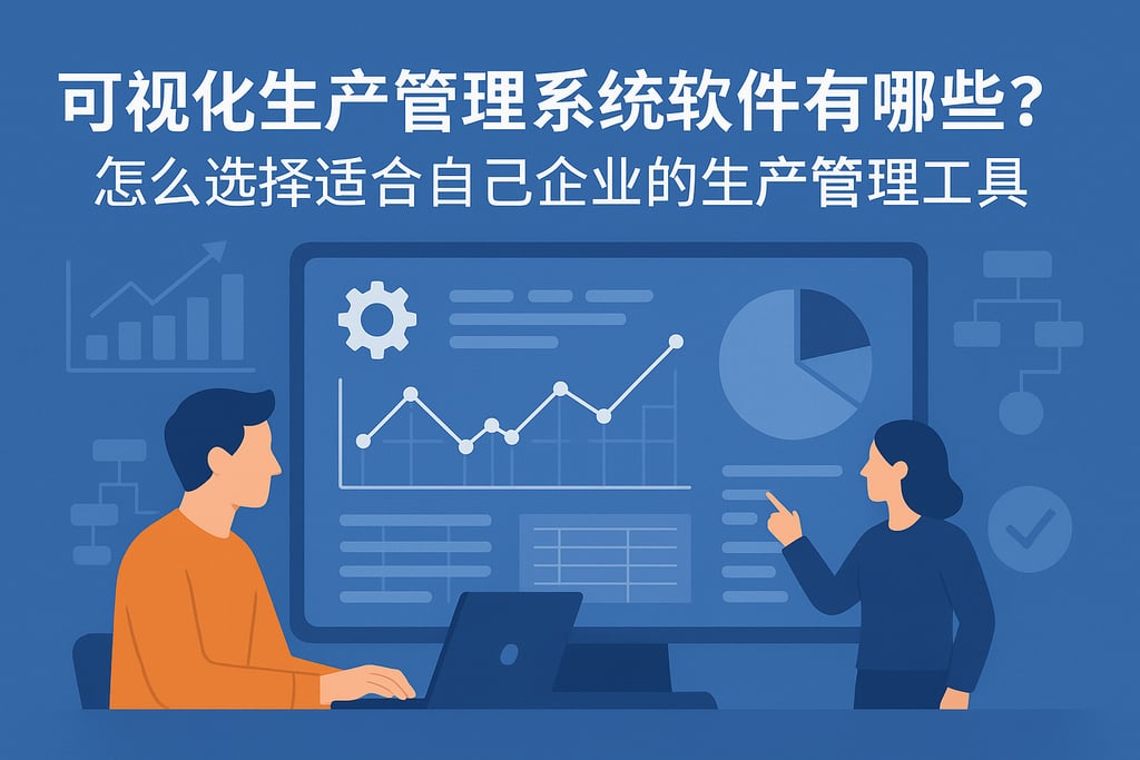可视化生产管理系统软件有哪些？怎么选择适合自己企业的生产管理工具