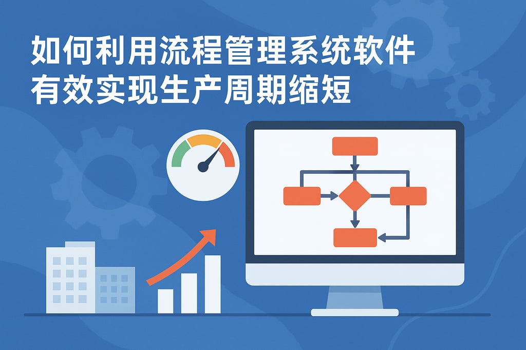 如何利用流程管理系统软件有效实现生产周期缩短，提升企业运营效率