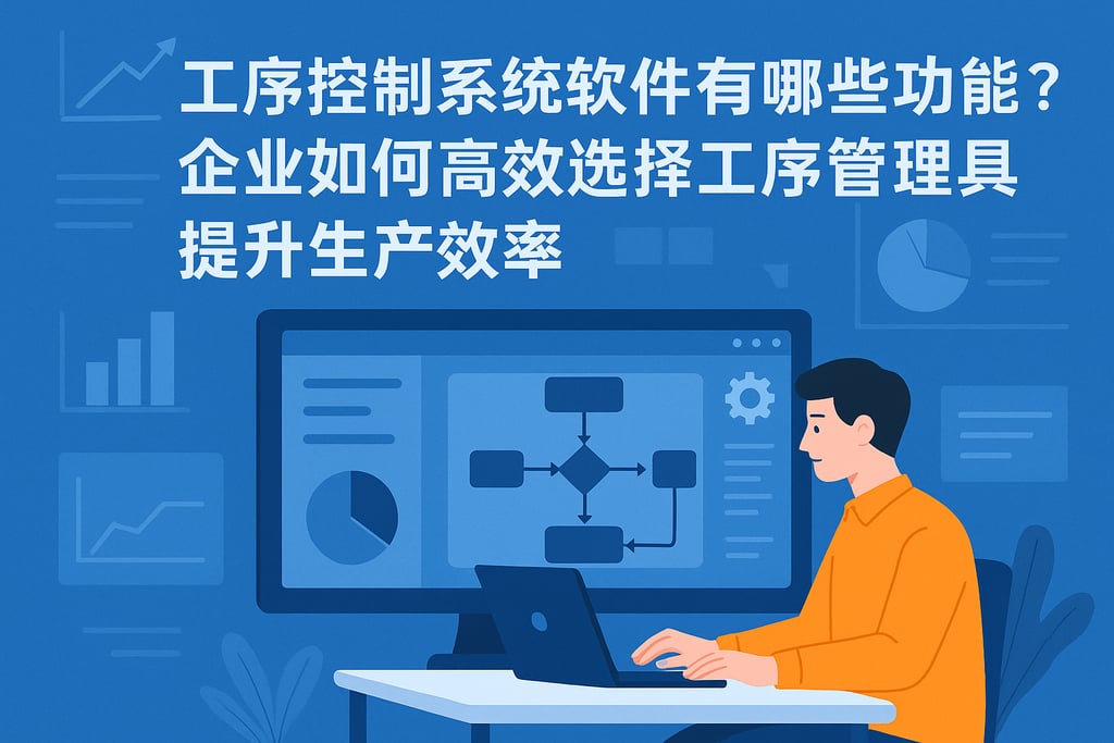 工序控制系统软件有哪些功能？企业如何高效选择工序管理工具提升生产效率