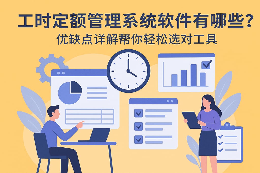 工时定额管理系统软件有哪些？优缺点详解帮你轻松选对工具