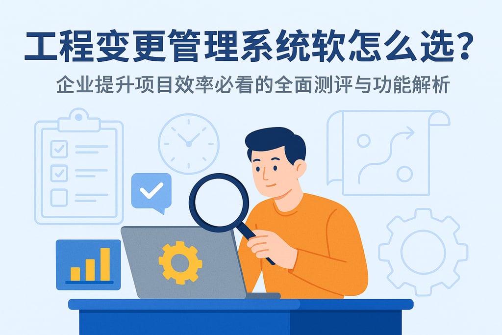 工程变更管理系统软件怎么选？企业提升项目效率必看的全面测评与功能解析