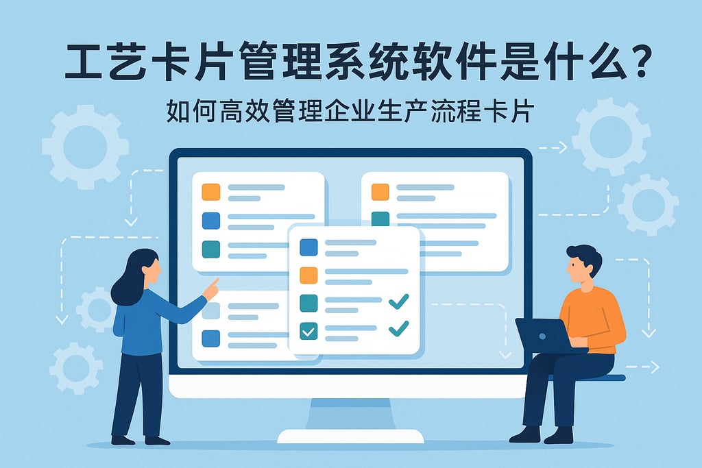 工艺卡片管理系统软件是什么？如何高效管理企业生产流程卡片