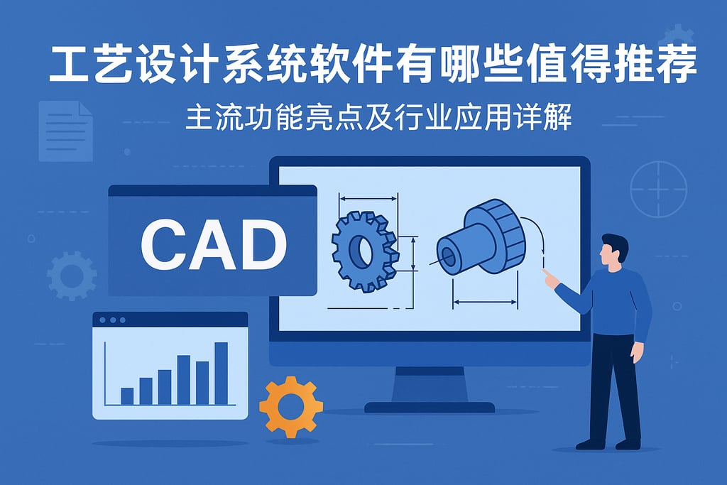 工艺设计系统软件有哪些值得推荐？主流功能亮点及行业应用详解