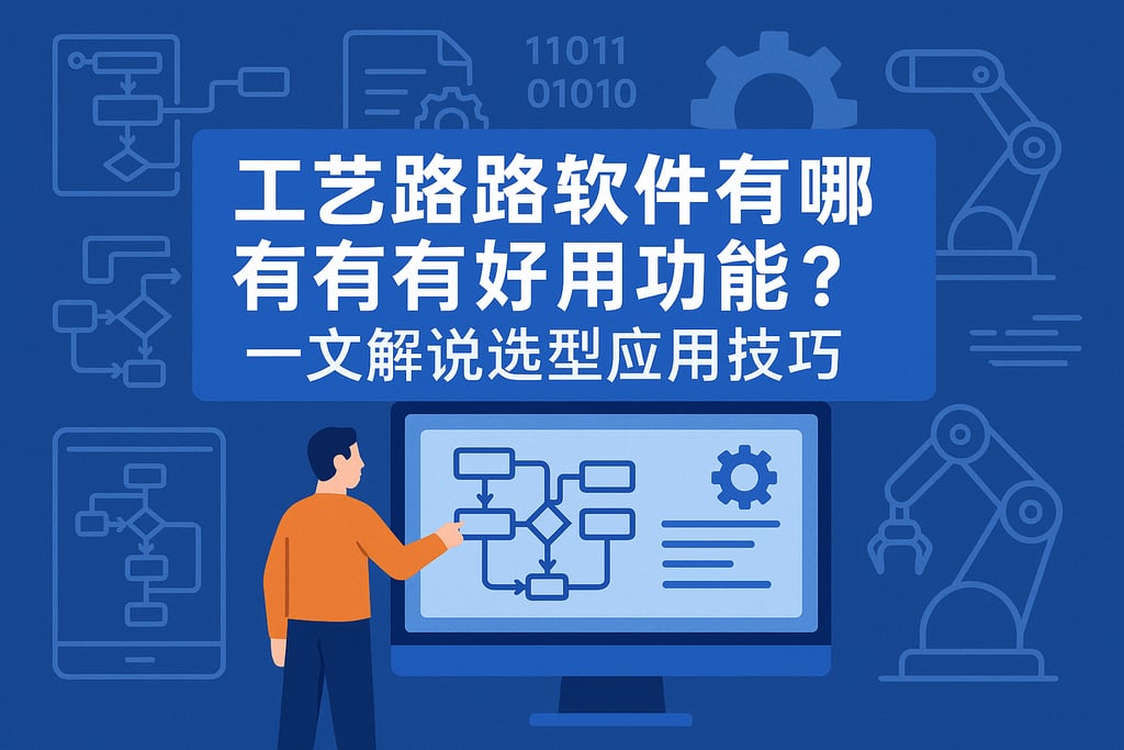 工艺路线图系统软件有哪些好用功能？一文揭秘选型与应用技巧