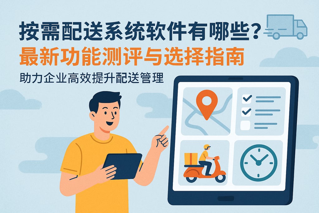 按需配送系统软件有哪些？最新功能测评与选择指南，助力企业高效提升配送管理