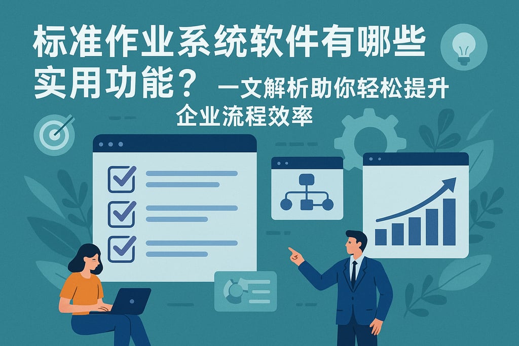 标准作业系统软件有哪些实用功能？一文解析助你轻松提升企业流程效率