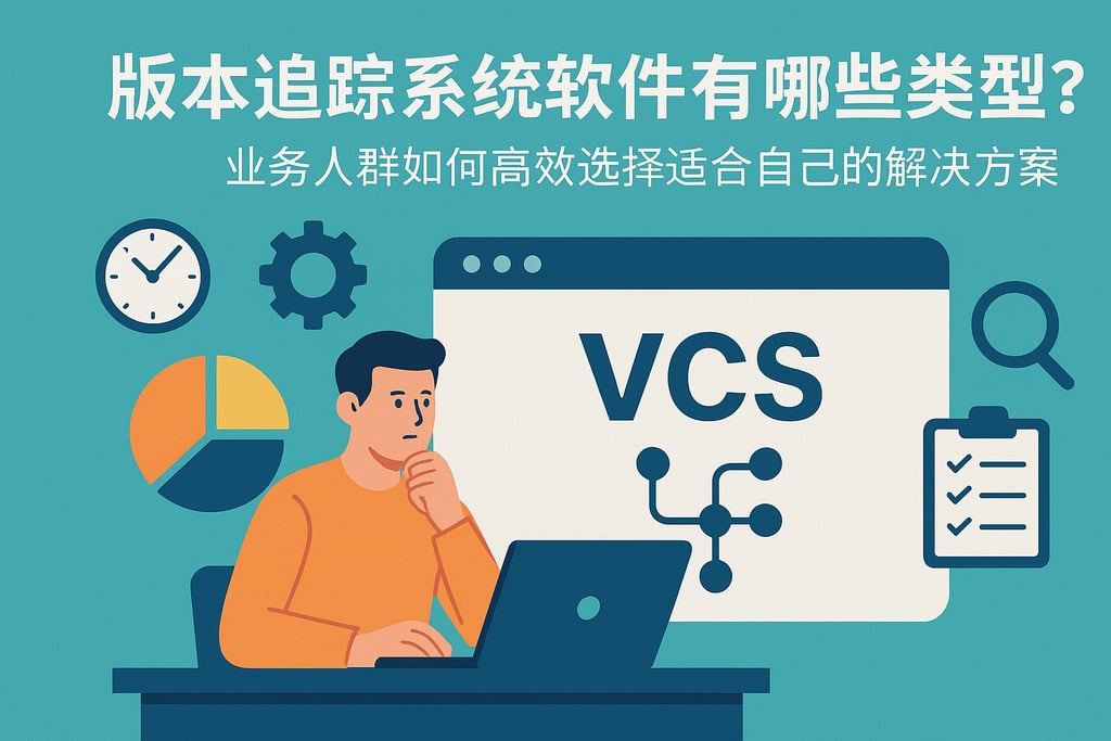 版本追踪系统软件有哪些类型？业务人群如何高效选择适合自己的解决方案