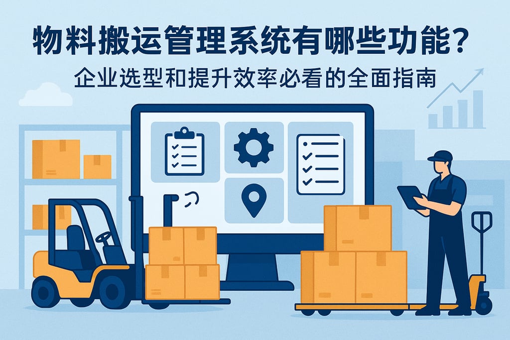 物料搬运管理系统有哪些功能？企业选型和提升效率必看的全面指南