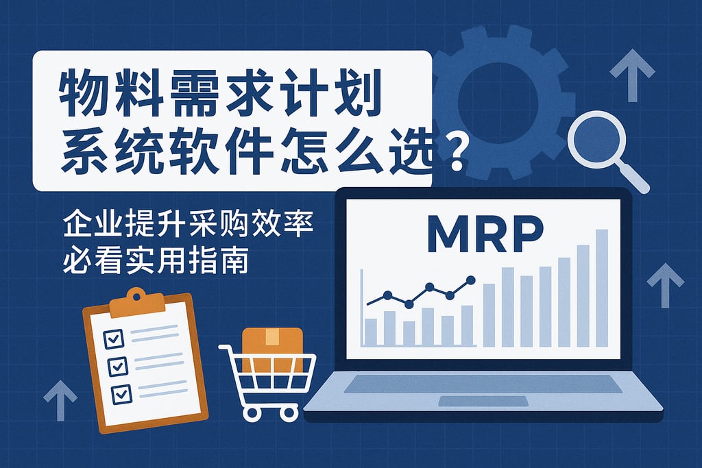 物料需求计划系统软件怎么选？企业提升采购效率必看实用指南