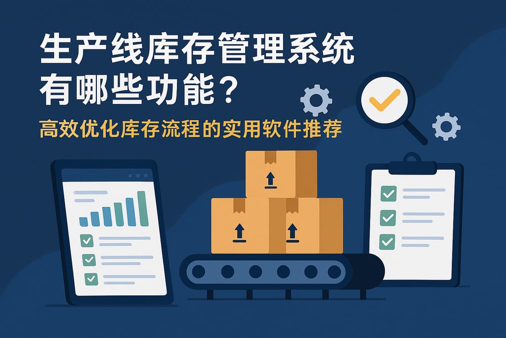 生产线库存管理系统有哪些功能？高效优化库存流程的实用软件推荐