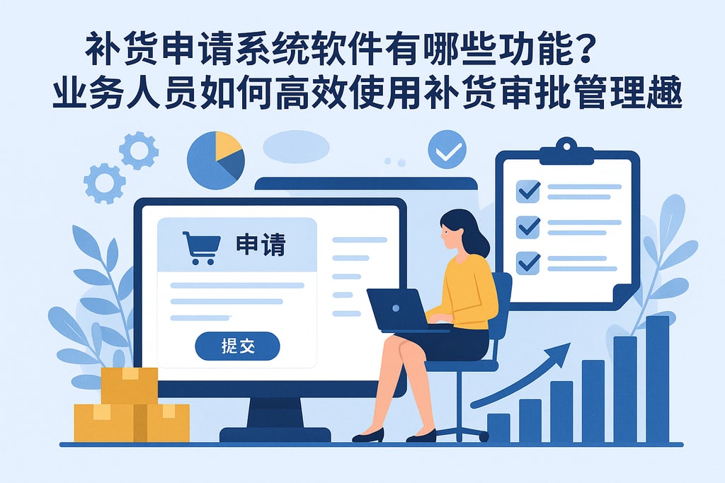补货申请系统软件有哪些功能？业务人员如何高效使用补货审批管理系统