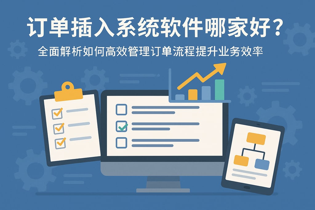 订单插入系统软件哪家好？全面解析如何高效管理订单流程提升业务效率