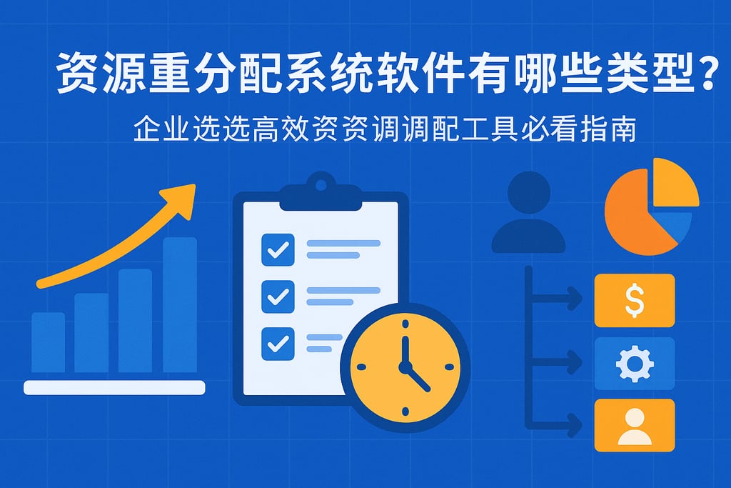 资源重分配系统软件有哪些类型？企业选择高效资源调配工具必看指南