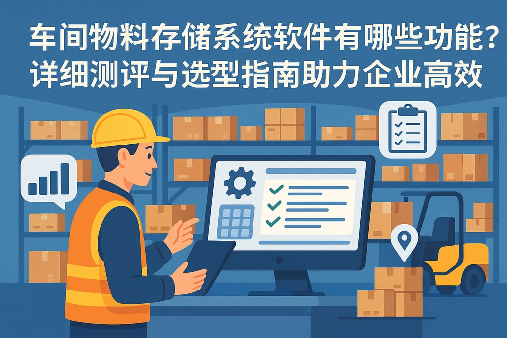 车间物料存储系统软件有哪些功能？详细测评与选型指南助力企业高效管理
