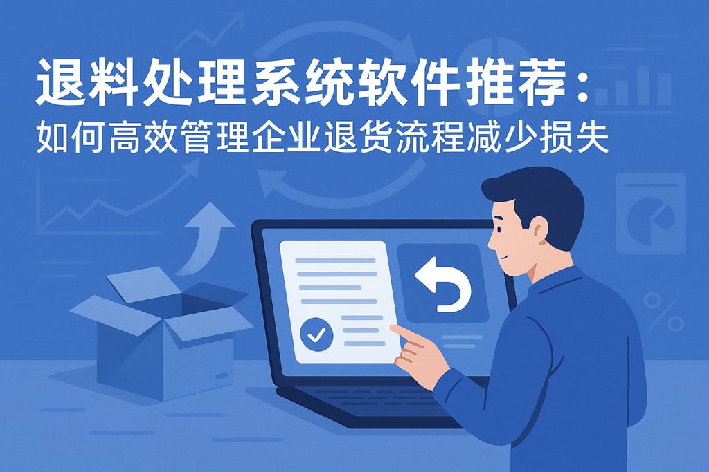 退料处理系统软件推荐：如何高效管理企业退货流程减少损失