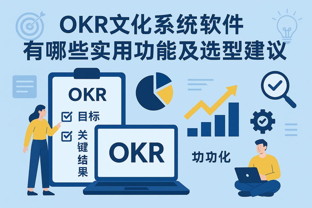 OKR文化系统软件有哪些实用功能及选型建议