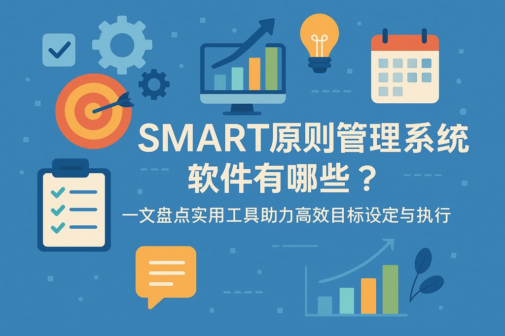 SMART原则管理系统软件有哪些？一文盘点实用工具助力高效目标设定与执行