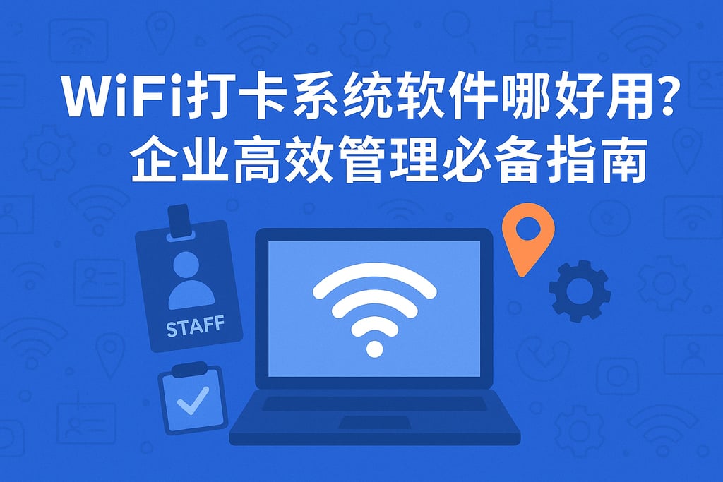 WiFi打卡系统软件哪个好用？企业高效管理必备指南