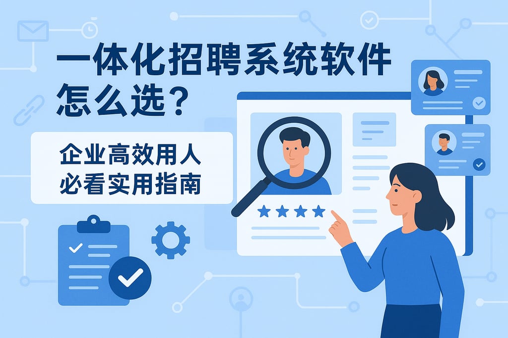 一体化招聘系统软件怎么选？企业高效用人必看实用指南