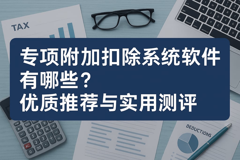 专项附加扣除系统软件有哪些？优质推荐与实用测评