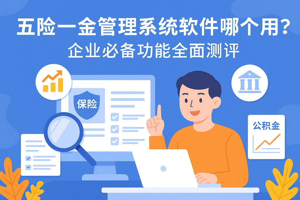 五险一金管理系统软件哪个好用？企业必备功能全面测评