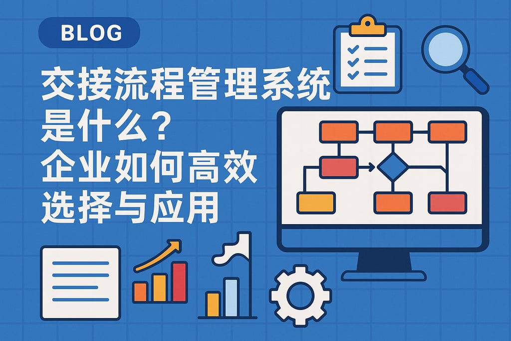 交接流程管理系统是什么？企业如何高效选择与应用