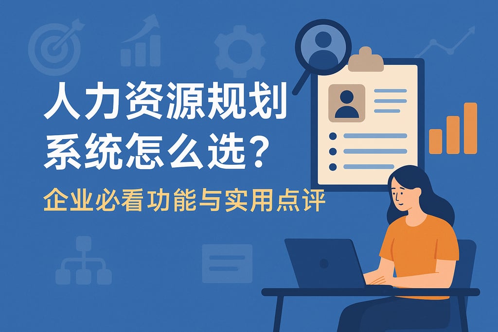 人力资源规划系统怎么选？企业必看功能与实用点评