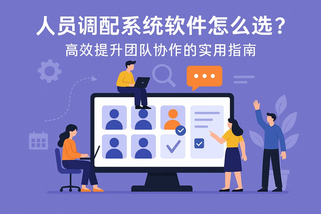 人员调配系统软件怎么选？高效提升团队协作的实用指南