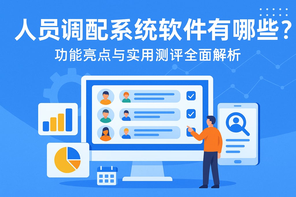 人员调配系统软件有哪些？功能亮点与实用测评全面解析
