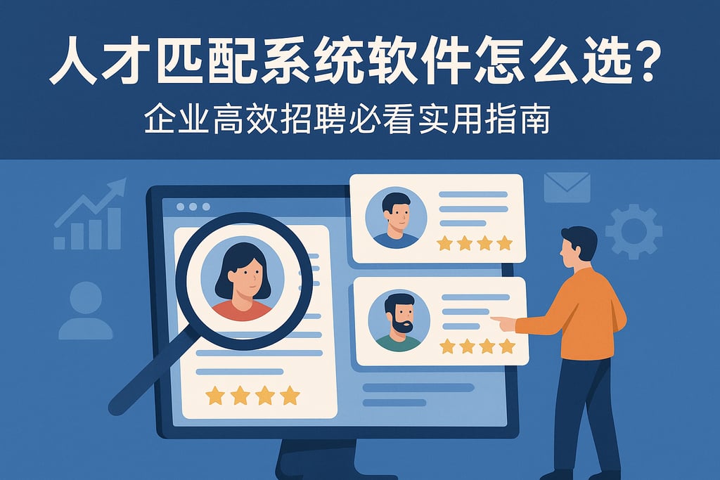 人才匹配系统软件怎么选？企业高效招聘必看实用指南