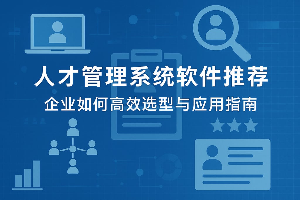 人才管理系统软件推荐：企业如何高效选型与应用指南