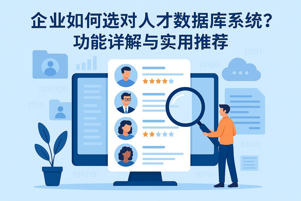 企业如何选对人才数据库系统？功能详解与实用推荐