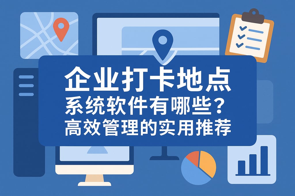 企业打卡地点系统软件有哪些？高效管理的实用推荐