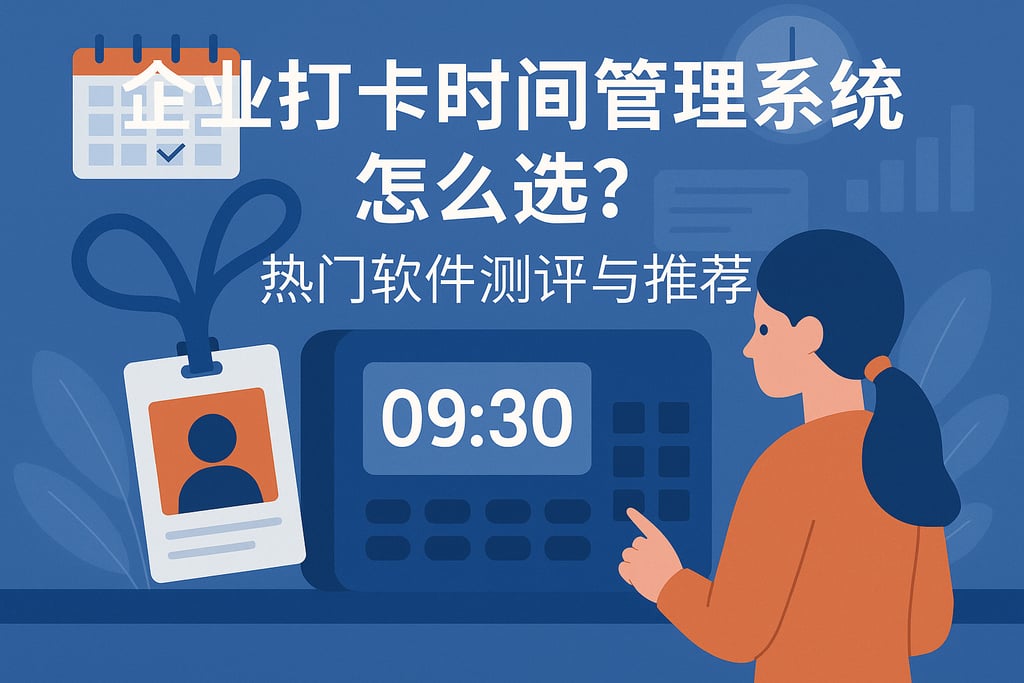 企业打卡时间管理系统怎么选？热门软件测评与推荐