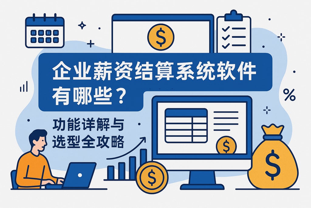 企业薪资结算系统软件有哪些？功能详解与选型全攻略