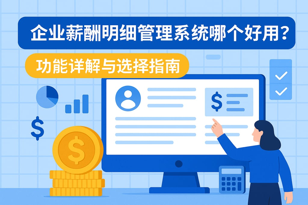 企业薪酬明细管理系统哪个好用？功能详解与选择指南