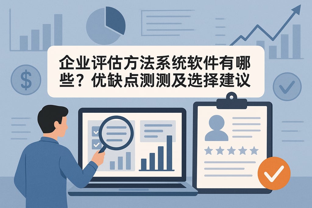 企业评估方法系统软件有哪些？优缺点评测及选择建议