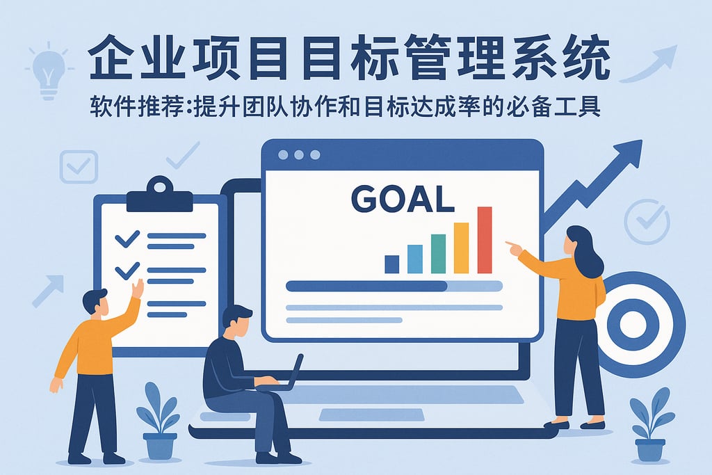 企业项目目标管理系统软件推荐：提升团队协作和目标达成率的必备工具