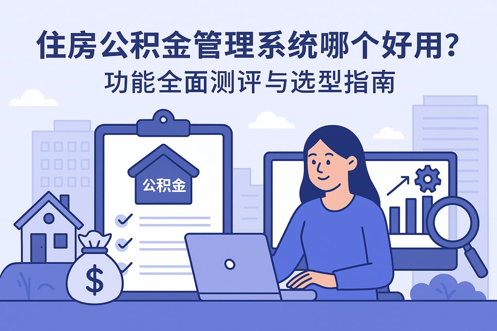 住房公积金管理系统哪个好用？功能全面测评与选型指南