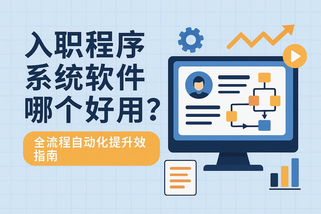 入职程序系统软件哪个好用？全流程自动化提升效率指南