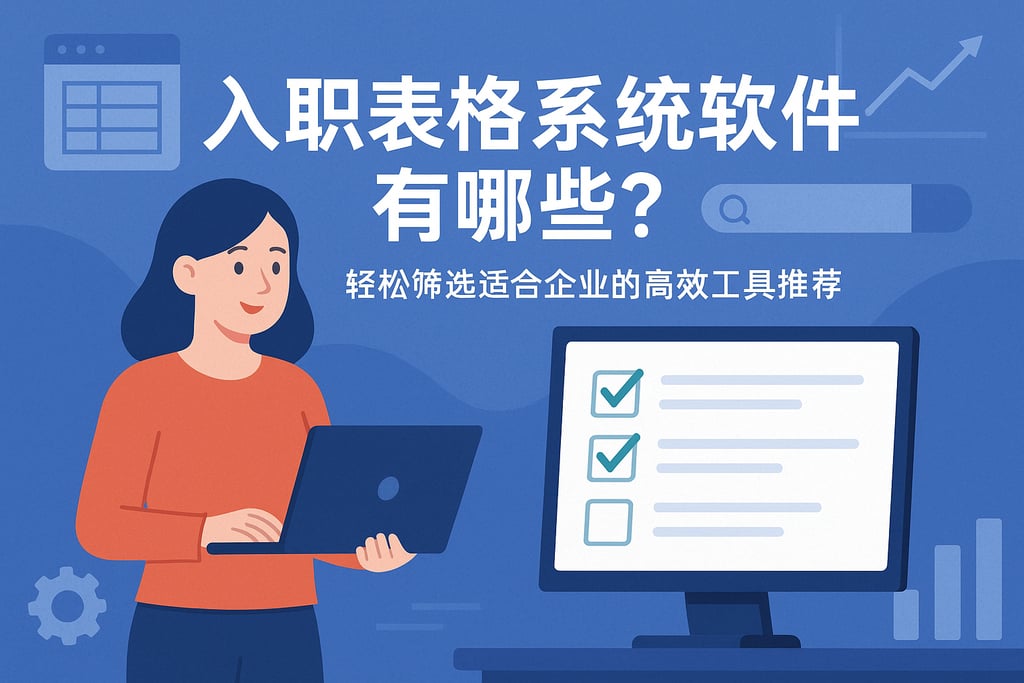 入职表格系统软件有哪些？轻松筛选适合企业的高效工具推荐