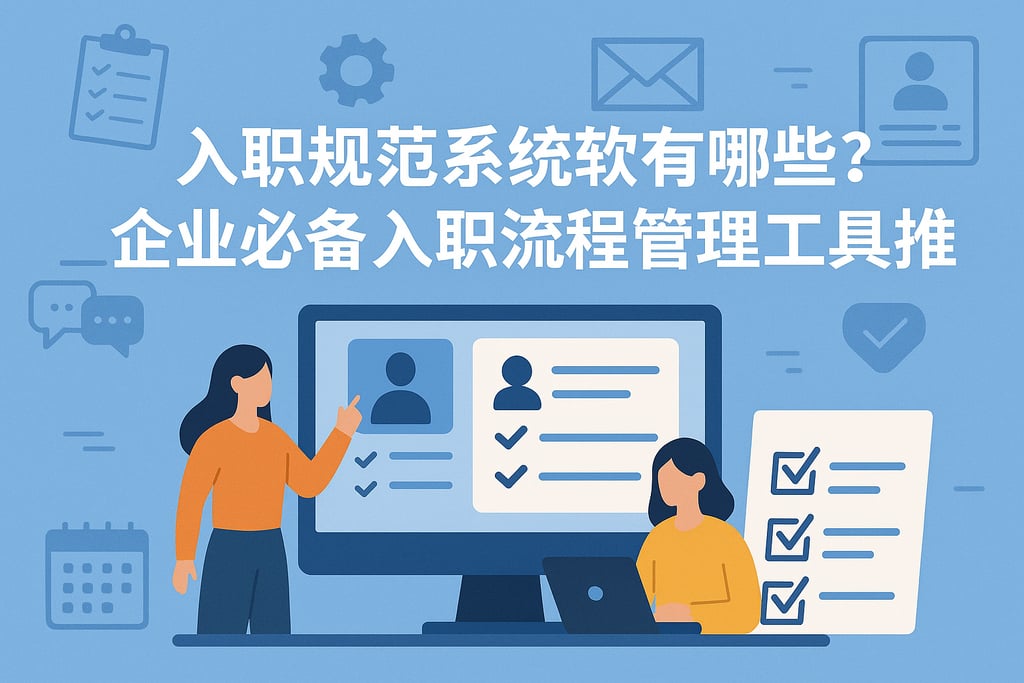 入职规范系统软件有哪些？企业必备入职流程管理工具推荐