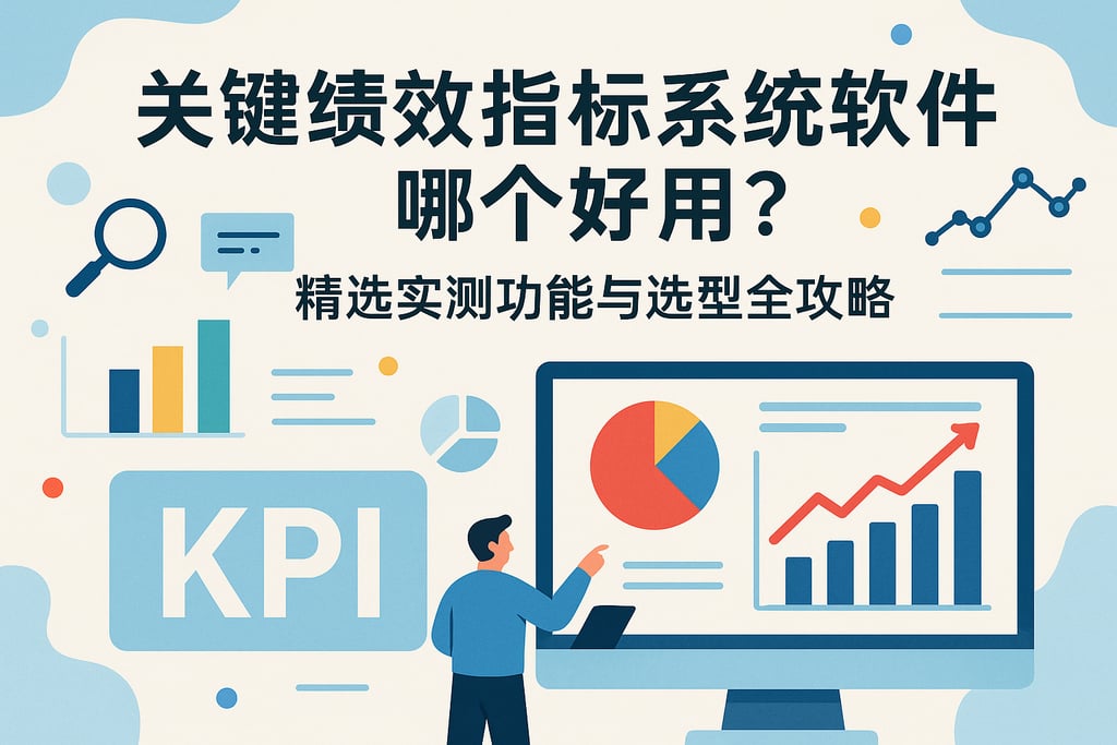 关键绩效指标系统软件哪个好用？精选实测功能与选型全攻略