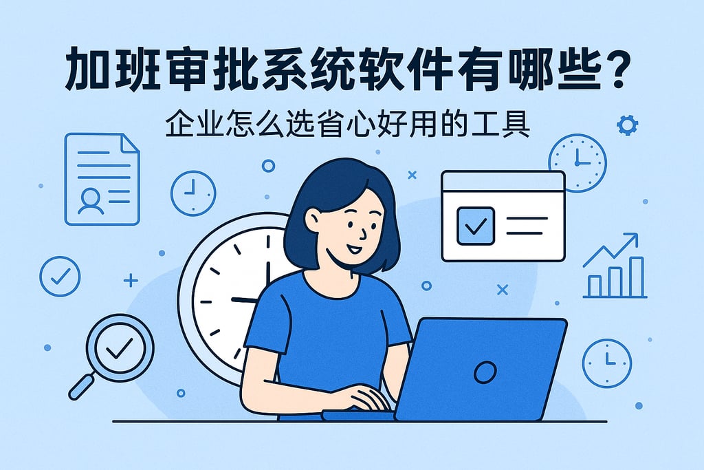 加班审批系统软件有哪些？企业怎么选省心好用的工具