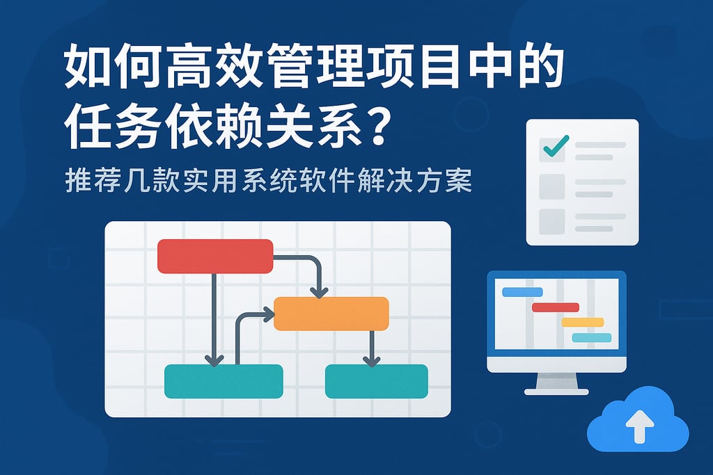 如何高效管理项目中的任务依赖关系？推荐几款实用系统软件解决方案