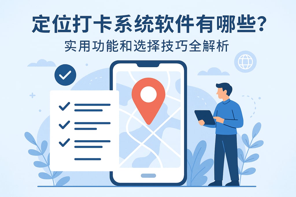 定位打卡系统软件有哪些？实用功能和选择技巧全解析