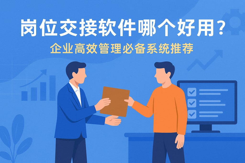 岗位交接软件哪个好用？企业高效管理必备系统推荐