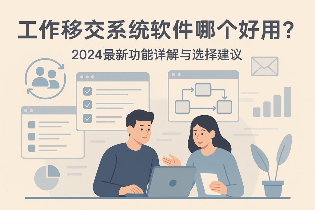 工作移交系统软件哪个好用？2024最新功能详解与选择建议