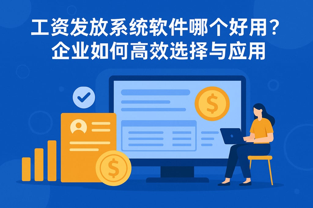 工资发放系统软件哪个好用？企业如何高效选择与应用